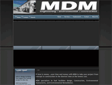 Tablet Screenshot of mdmservices.com
